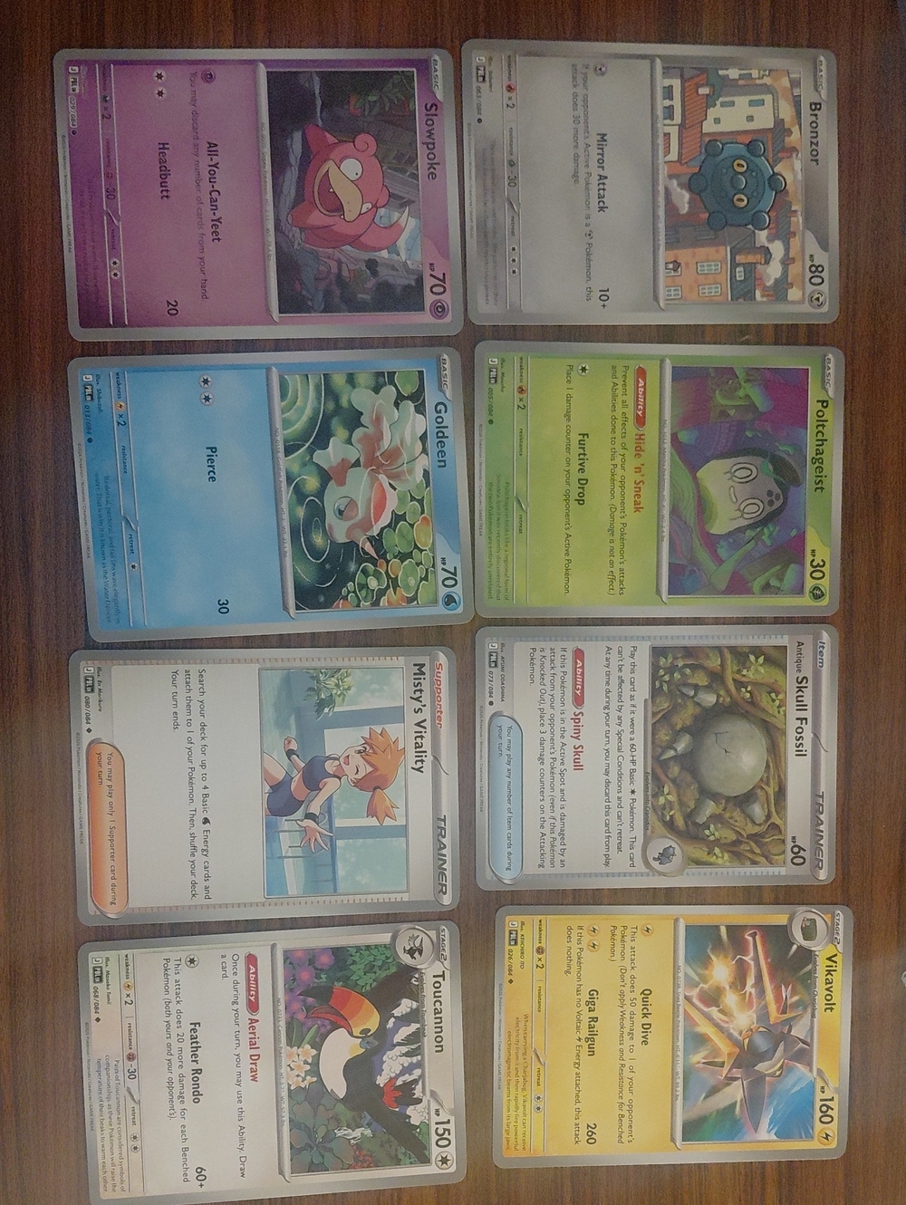 Pokémon TCG Mixed Card Lot - Assorted Pokémon Cards (Lot of 9) With Energy